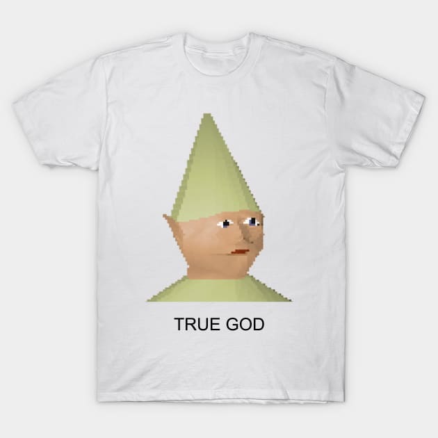 The True God T-Shirt by Noongark